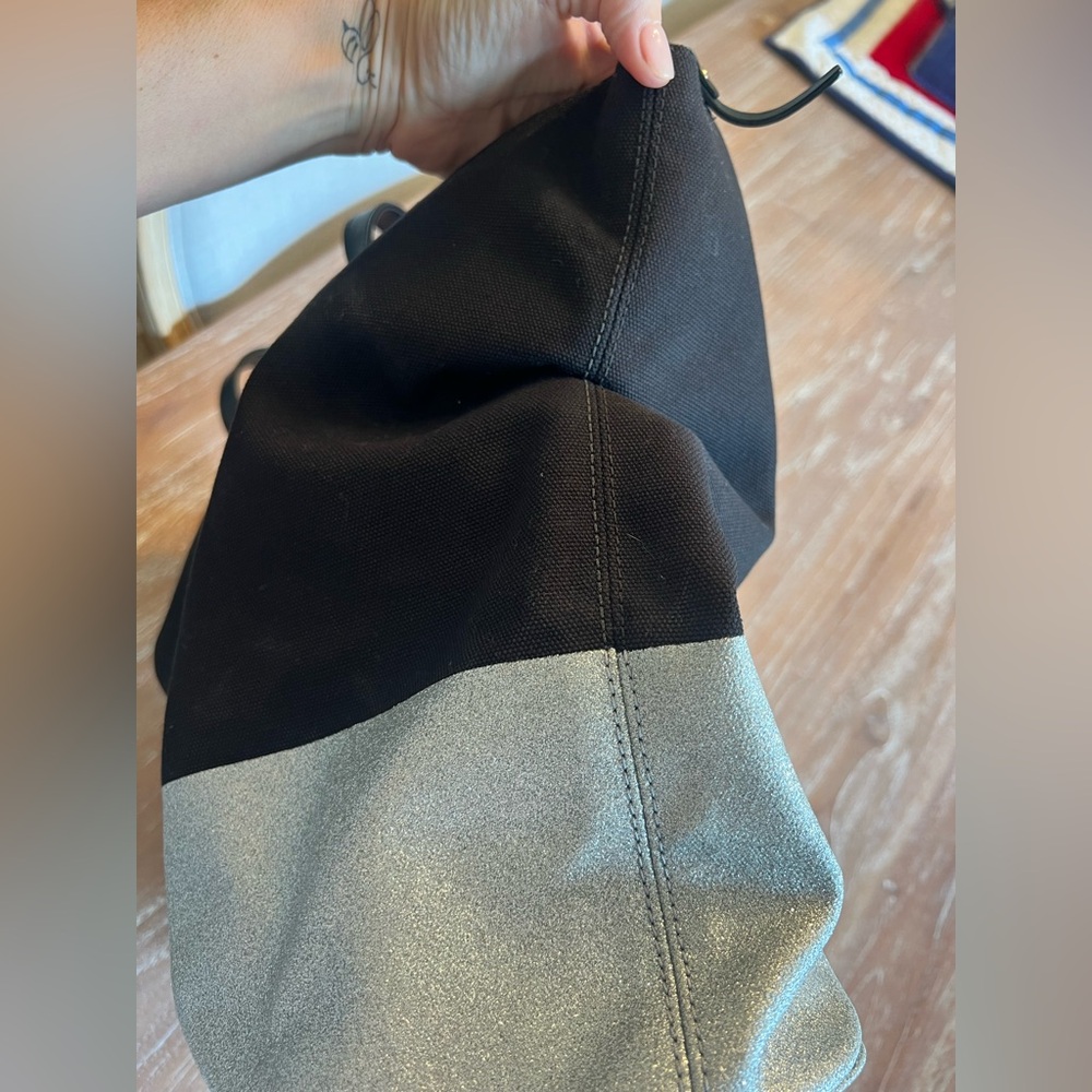 Black and Silver Tote Bag - Picture 8 of 8